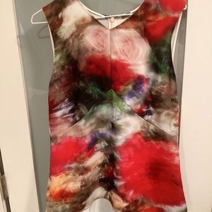 Adam Lippes top, multi-color floral, size 6